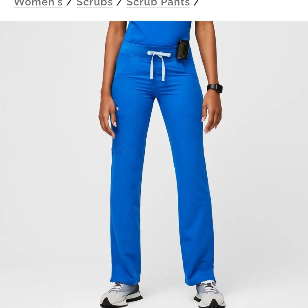 Figs Kade Scrub Pants Royal